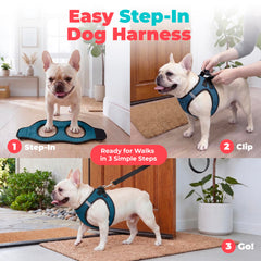 Best Pet Supplies harnais intérieur en maille aérée pour plus de confort