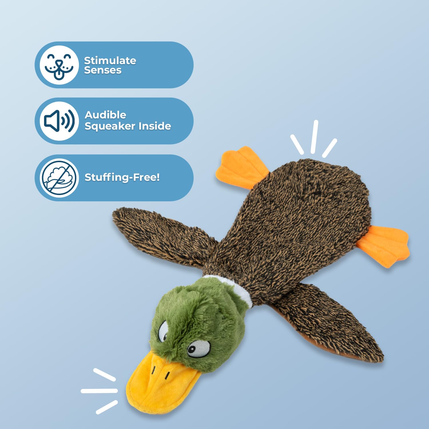 Best Pet Supplies détail des coutures Wild Duck garantissant solidité et durabilité