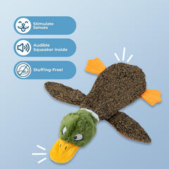 Best Pet Supplies détail des coutures Wild Duck garantissant solidité et durabilité