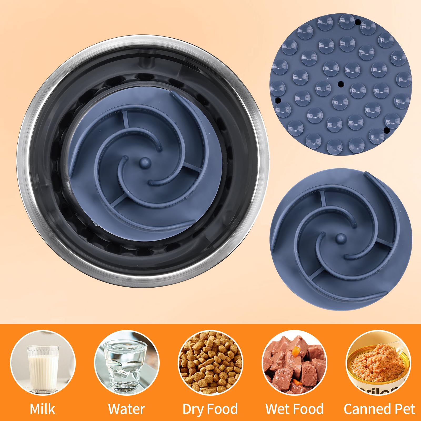Bestalk chien mange gamelle, transforme le repas en jeu stimulant