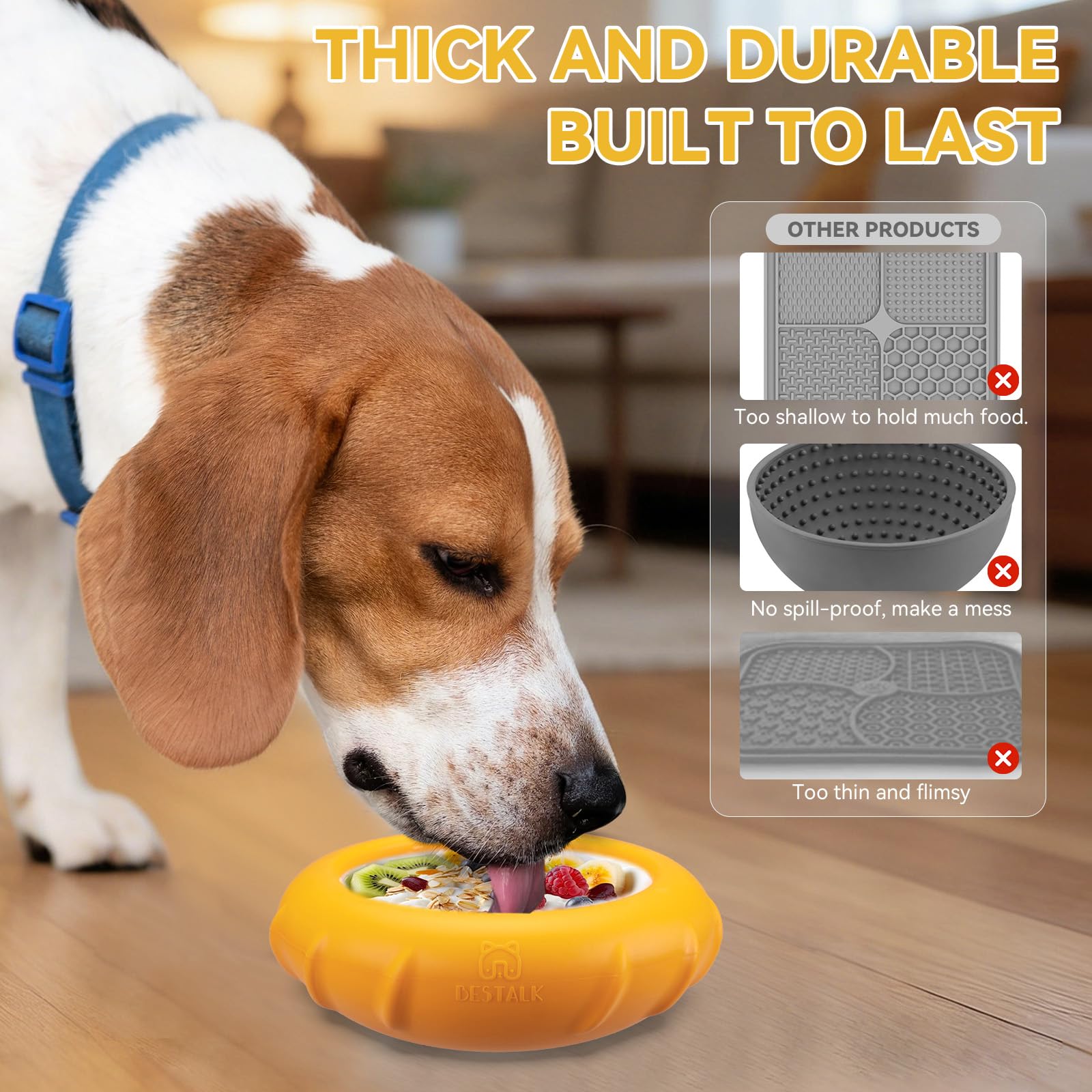Bestalk comparaison taille montrant échelle adaptée aux petits chiens