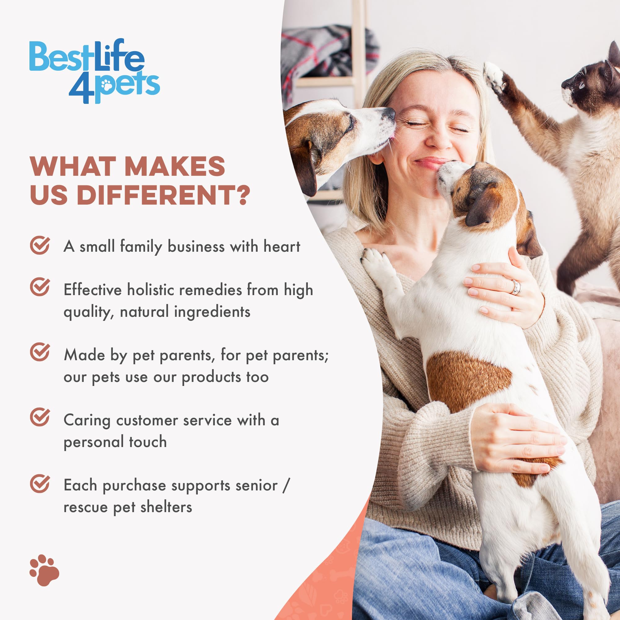 BestLife4Pets comparaison taille du comprimé pour échelle visuelle