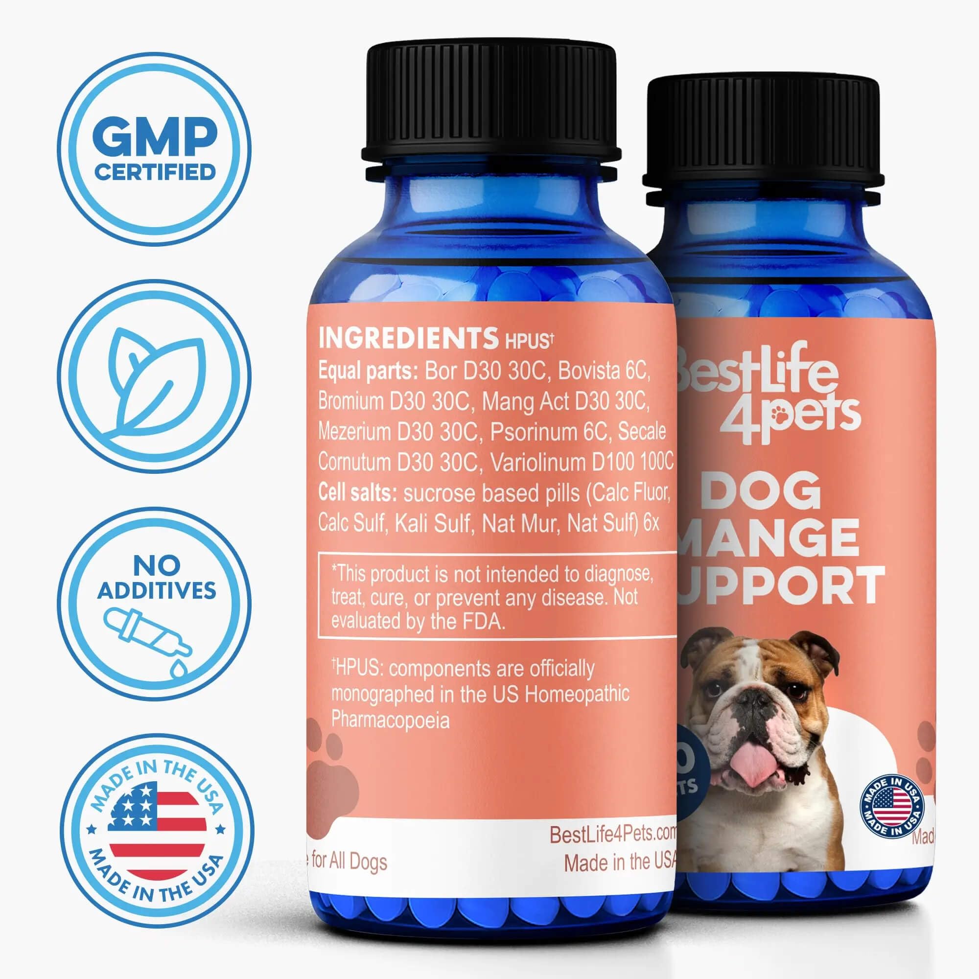 BestLife4Pets emballage ouvert affichant quantité économique de 400 comprimés