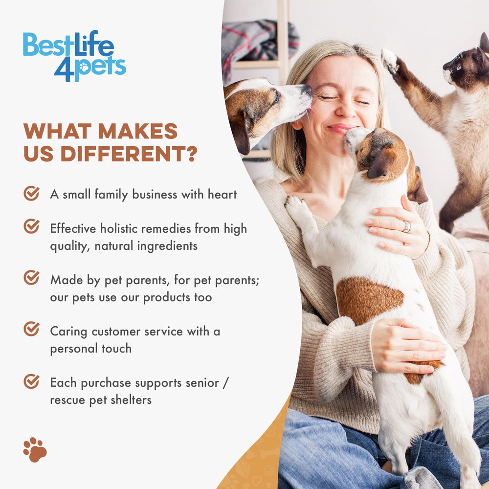 bestlife4pets pilule pour comparaison de taille avec la main pour échelle visuelle