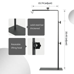 BETAZOOER gros plan structure métallique durable pour tenue de lampes sûre