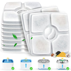 Beyolike emballage avant montrant pack de 10 pour longues remplacements