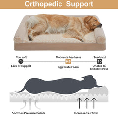 BFPETHOME mousse nid d'œuf haute densité pour soutien articulations