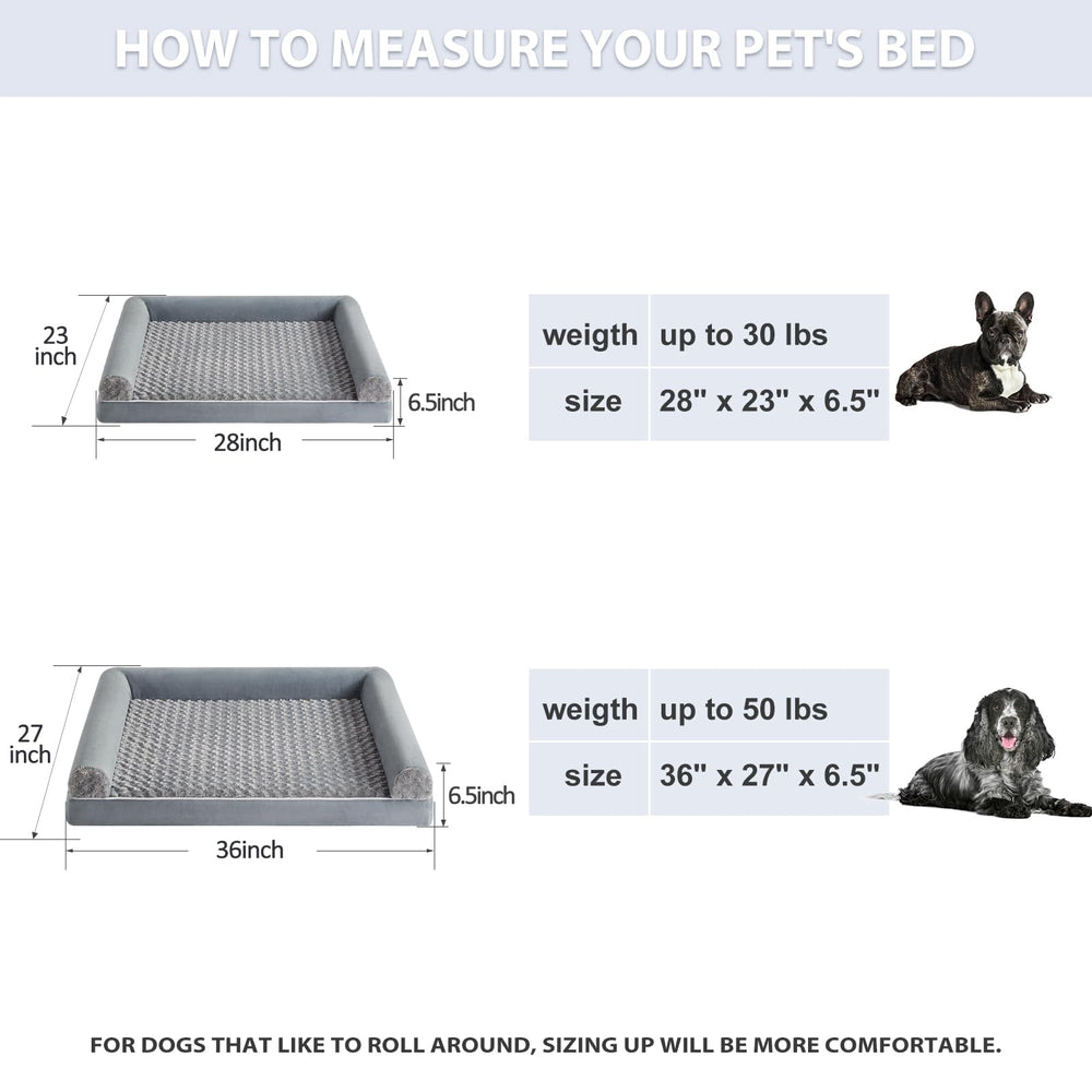 BFPETHOME mousse orthopédique gros plan pour meilleur soutien