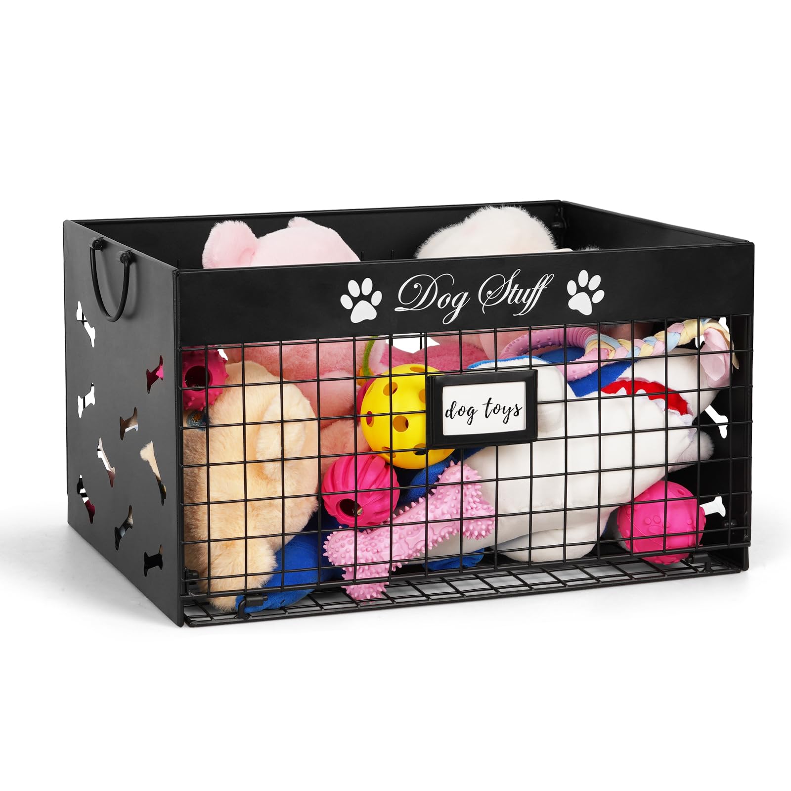 Bfttlity panier face avant en métal, rangement durable et esthétique