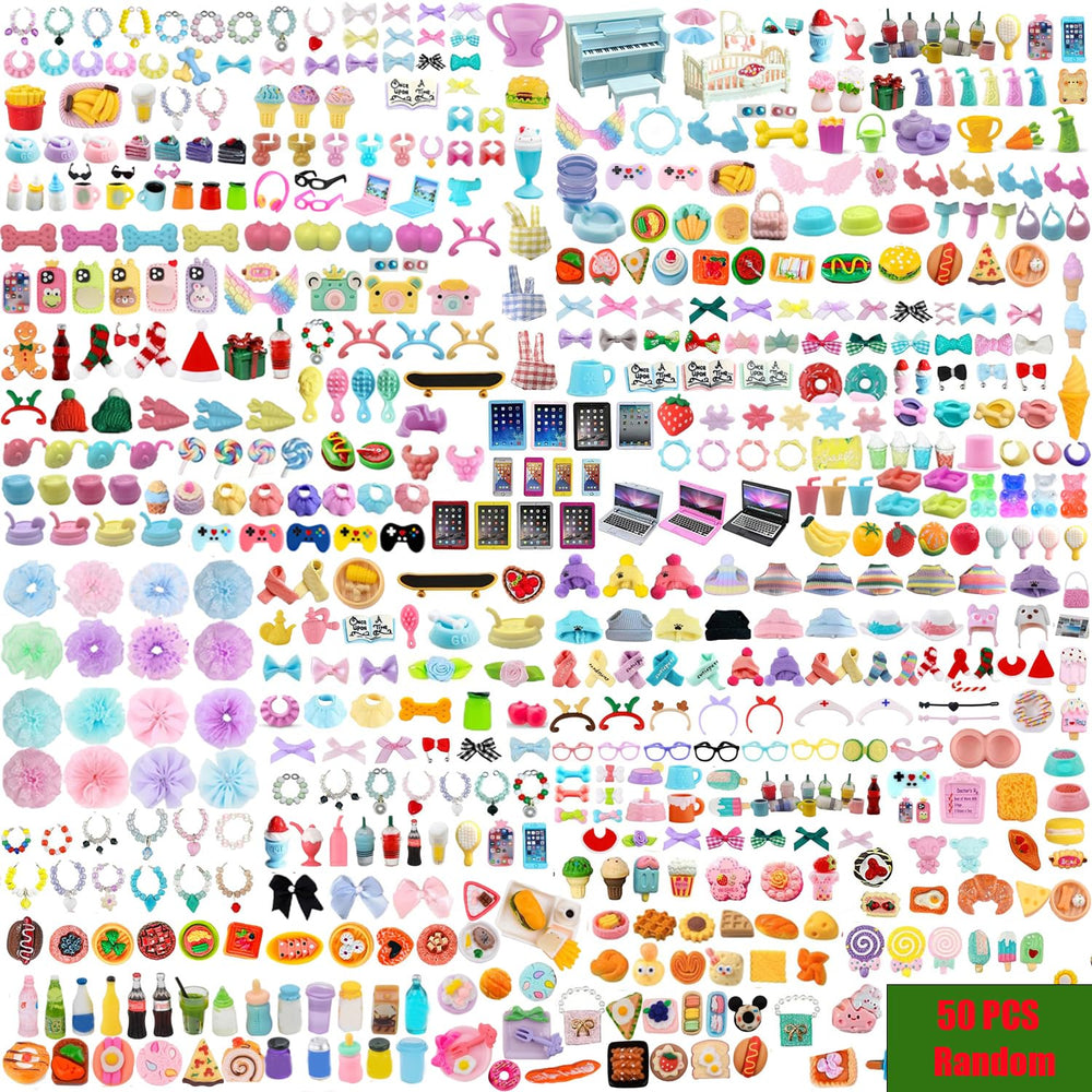 BGgefte coffret 50 pièces montrant variété d’accessoires pour fête