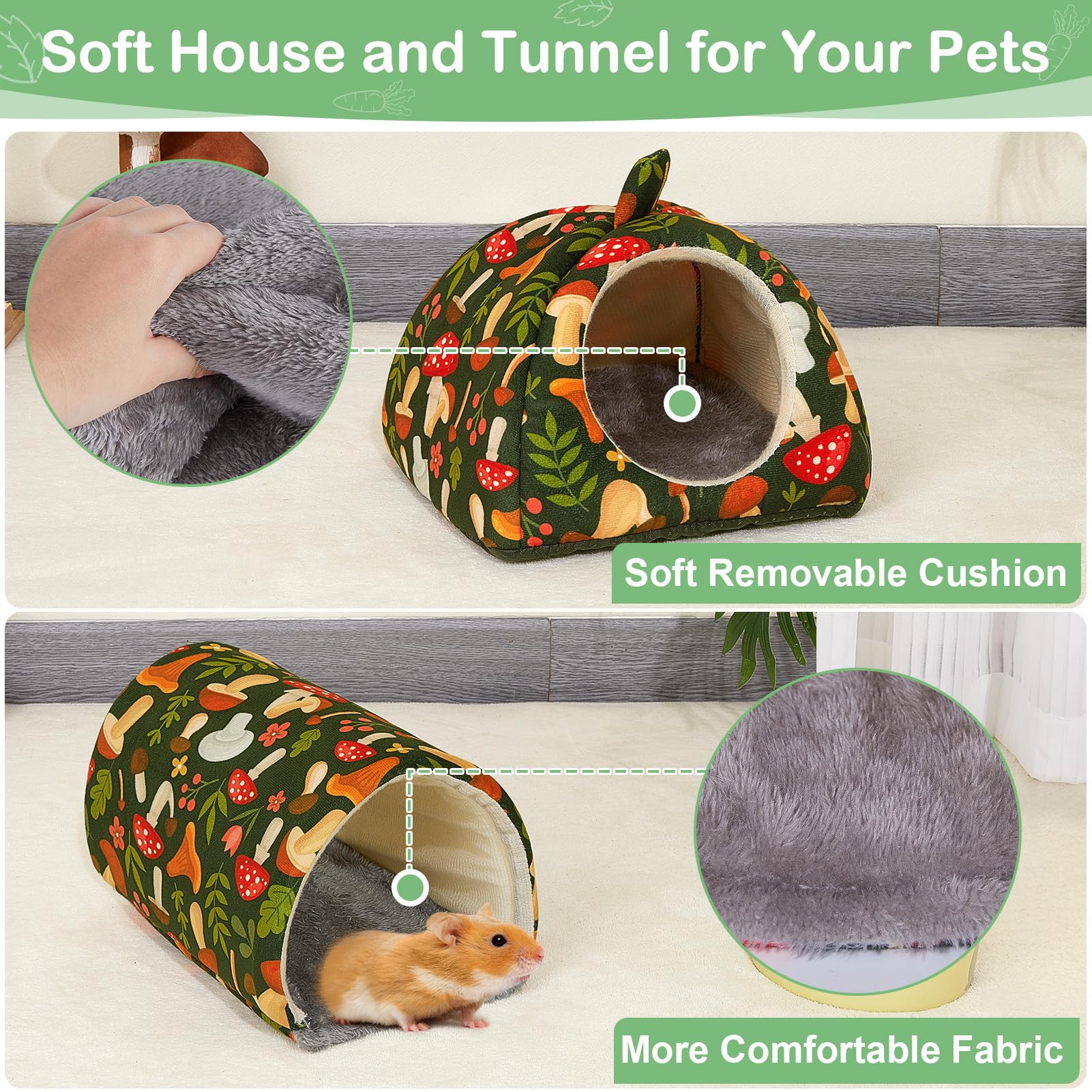 Bienbee détail du coussin épais offrant chaleur et confort
