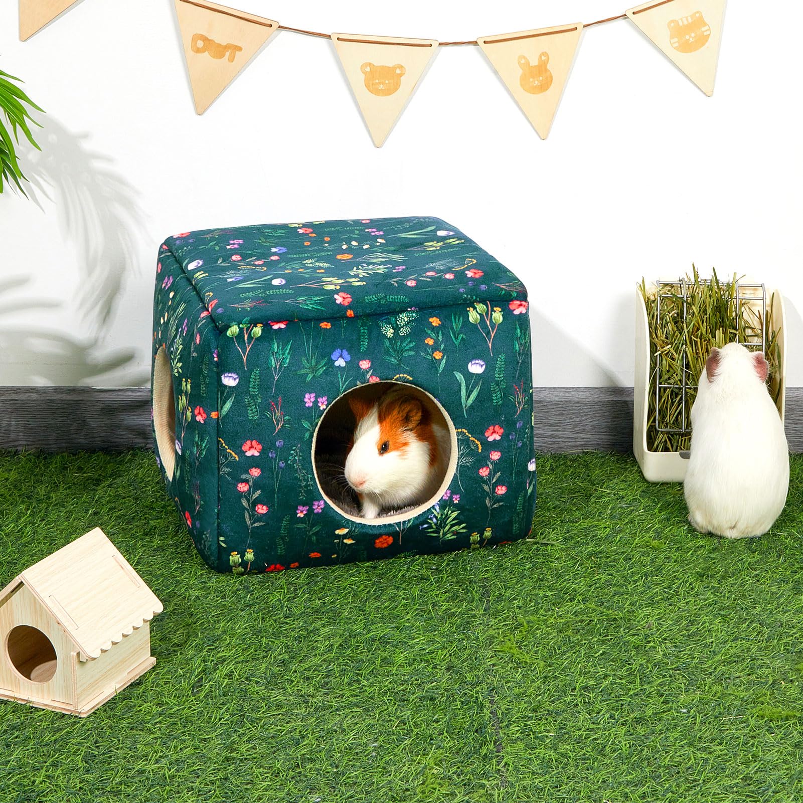 Bienbee tapis amovible en peluche mis en évidence pour un nettoyage facile