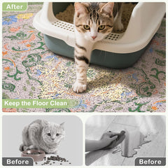 Bienbee gros plan sur la texture PVC douce protégeant les pattes du chat