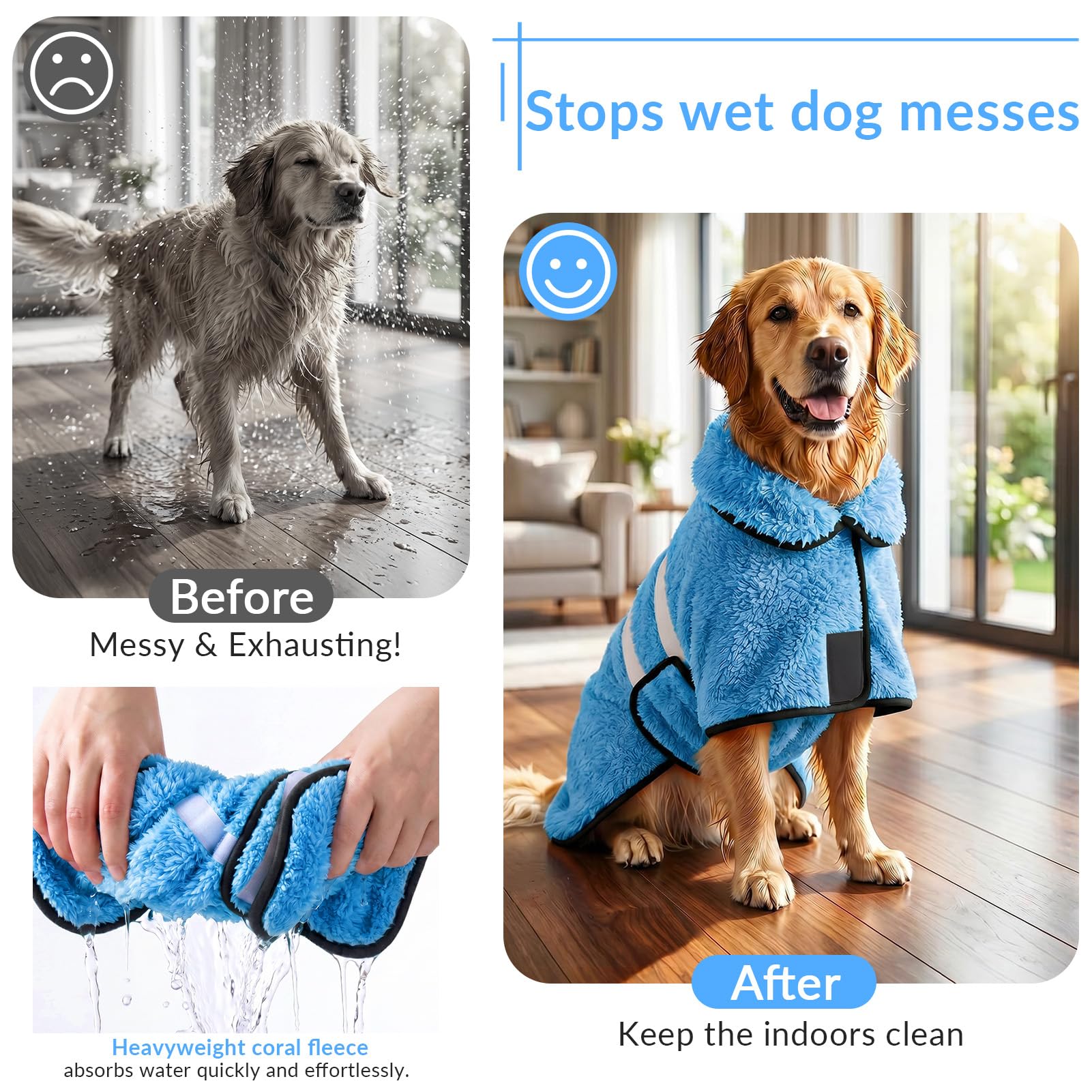 Bienbee zoom tissu micro-polaire, absorption rapide et douceur