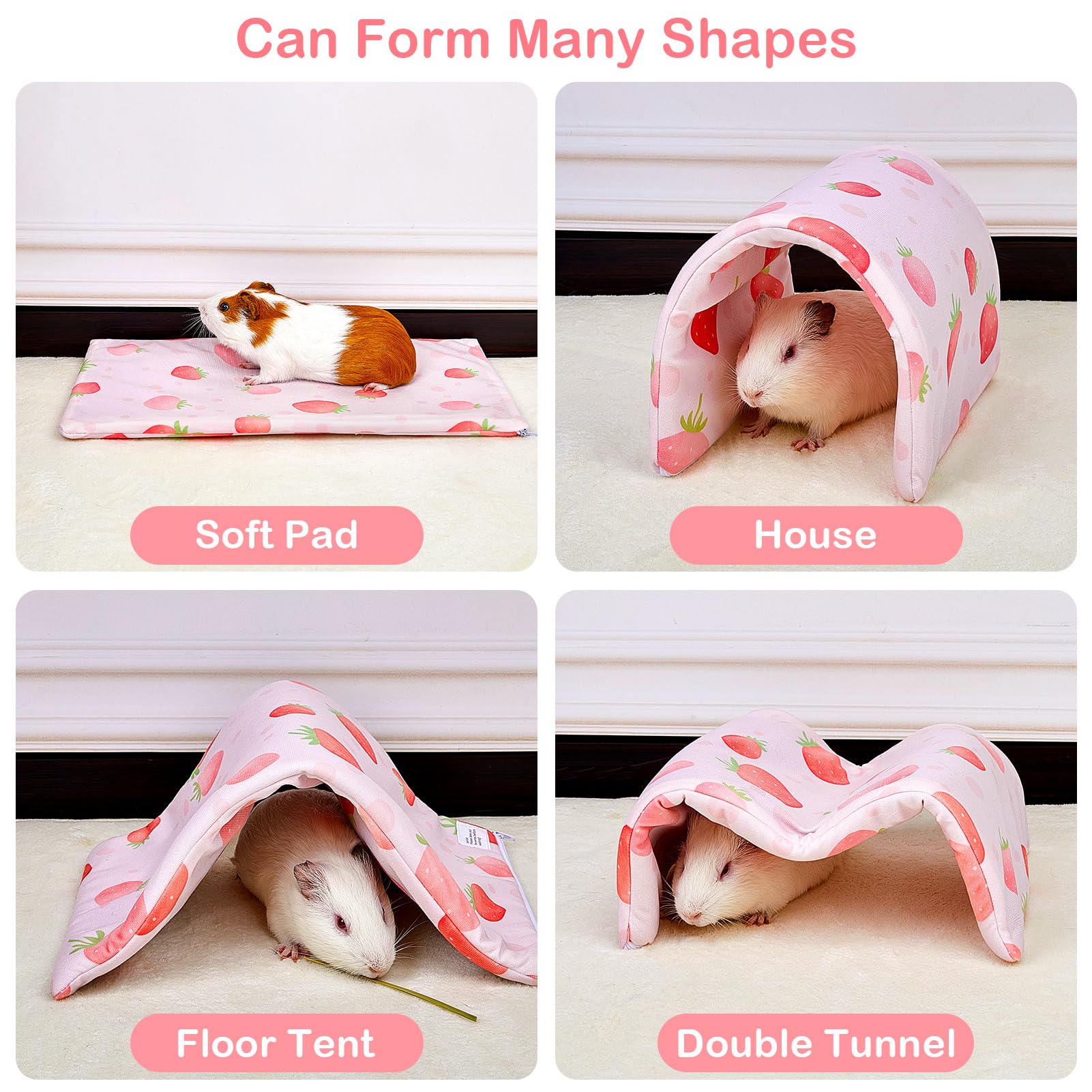 Bienbee tunnel déplié en tapis pour repos confortable