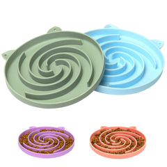 Bifeaw bol avant vert et bleu montrant design anti-glouton