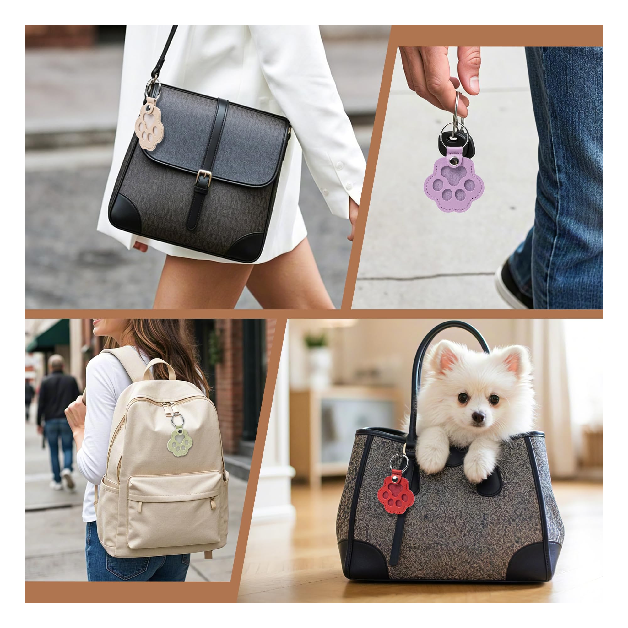 Bifeaw attaché à un sac et à des clés, pratique et facile à transporter