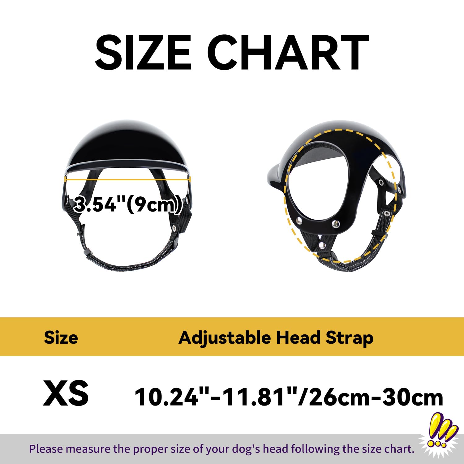 Billionchains casque porté sur chiot en balade pour protection active