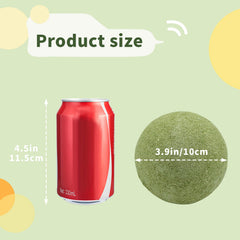BingegePet gros plan fibres de menthe naturel favorisant digestion