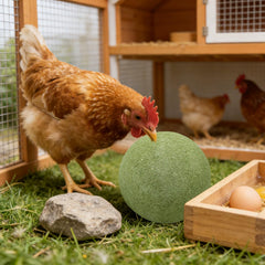 BingegePet poules jouant avec la boule stimulant activité
