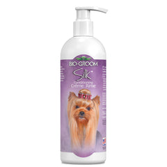 Bio-Groom flacon face montrant le conditionneur et l'identité produit bénéfice démêlage