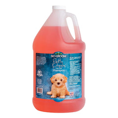 Bio-Groom paquet gallon montrant l'étiquette claire et les instructions de lavage