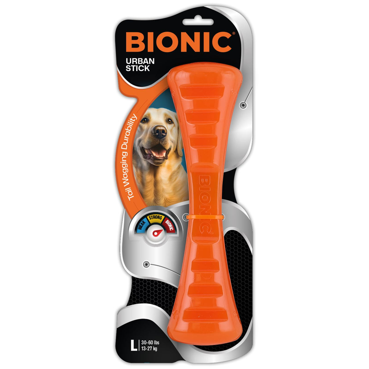 BIONIC Urban Stick face avant montrant la forme robuste et visibilité