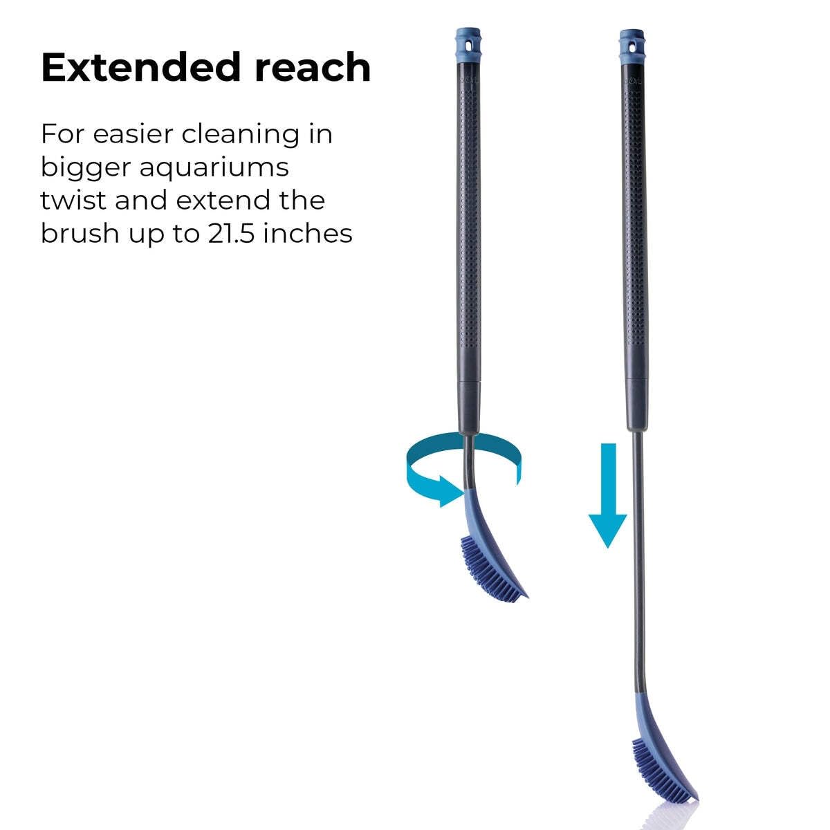 biOrb manche télescopique étendu, portée accrue pour grands aquariums