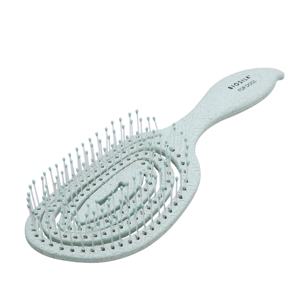 BioSilk brosse face avant montrant design et picots pour brossage efficace