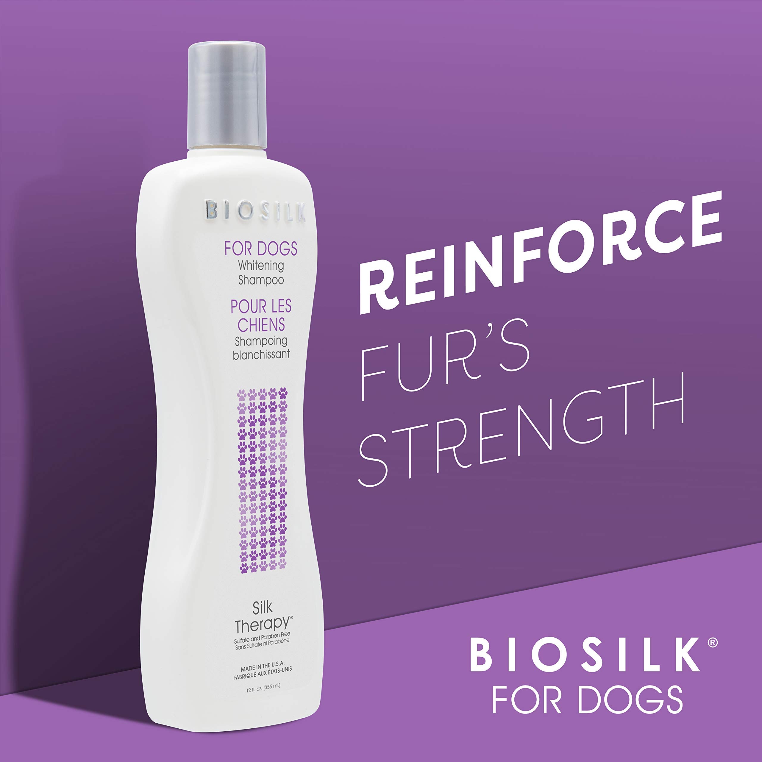 BioSilk étiquette détail lisible affichant ingrédients et bénéfice transparence produit