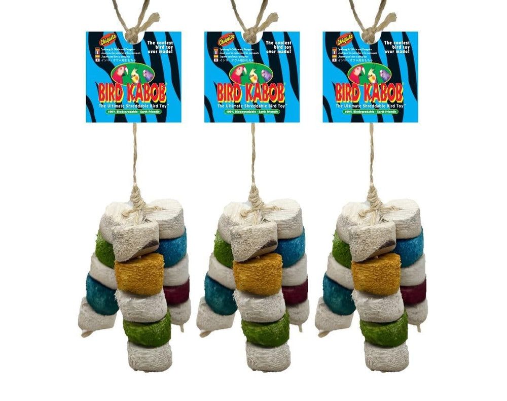 BIRD KABOB Chiquito face avant packaging montrant couleurs et sécurité