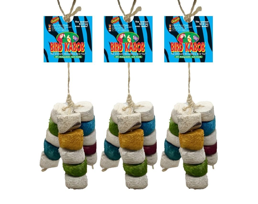 BIRD KABOB Chiquito face avant packaging montrant couleurs et sécurité