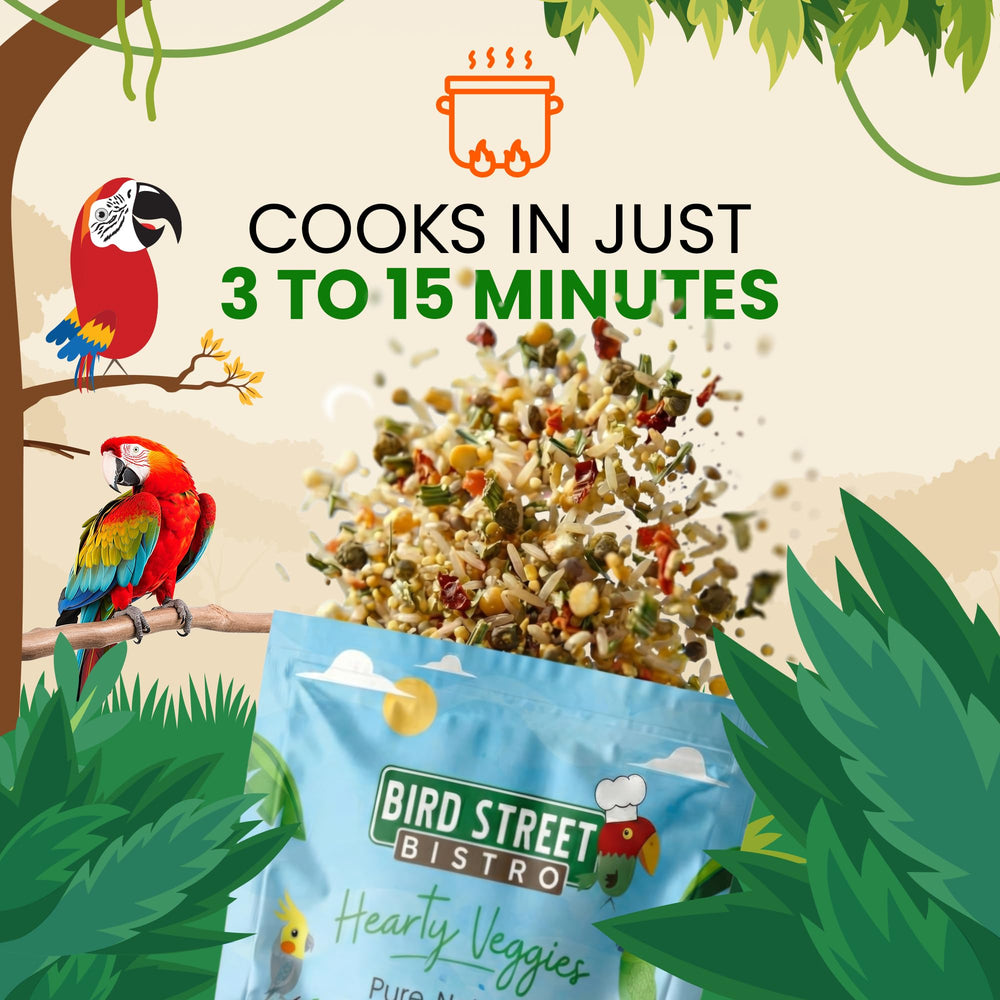 Bird Street Bistro comparaison taille du produit pour estimation de la portion