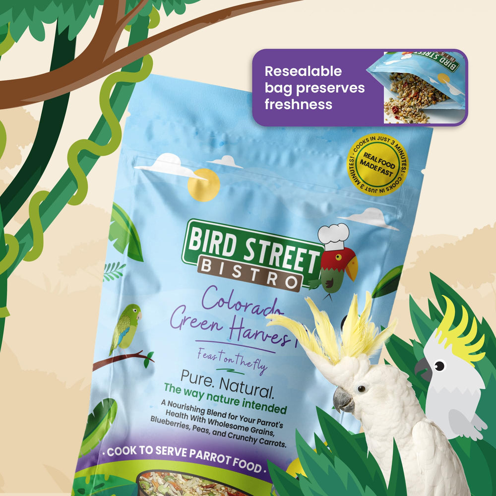 Bird Street Bistro étiquette ingrédients clairs sans additifs et transparence produit