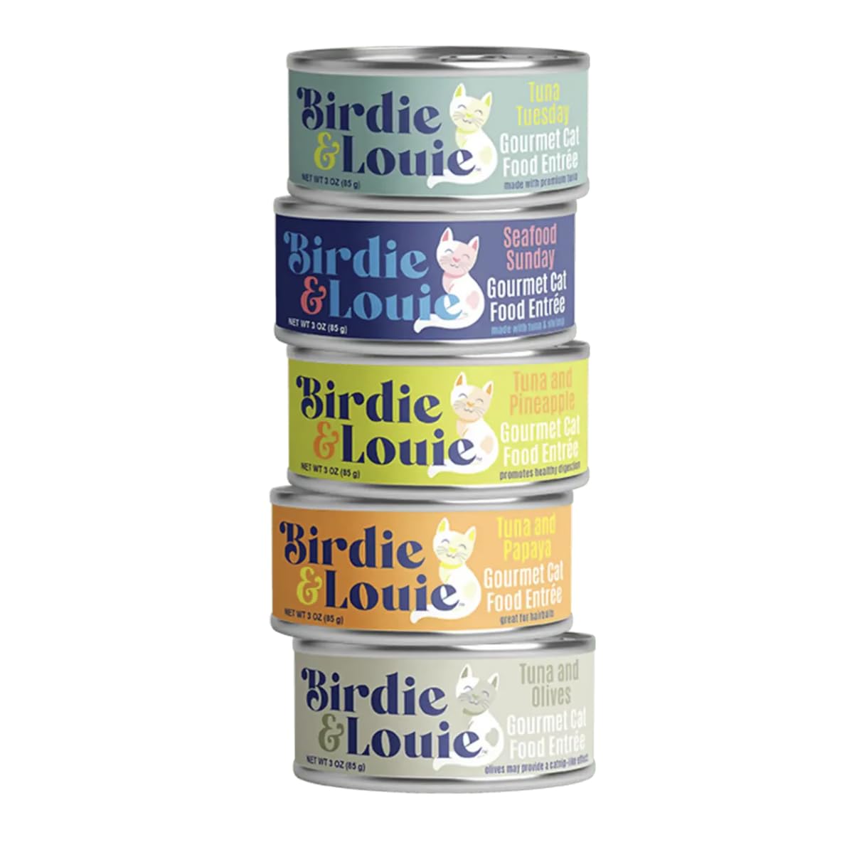 Birdie & Louie pack vue d'ensemble pratique pour stockage