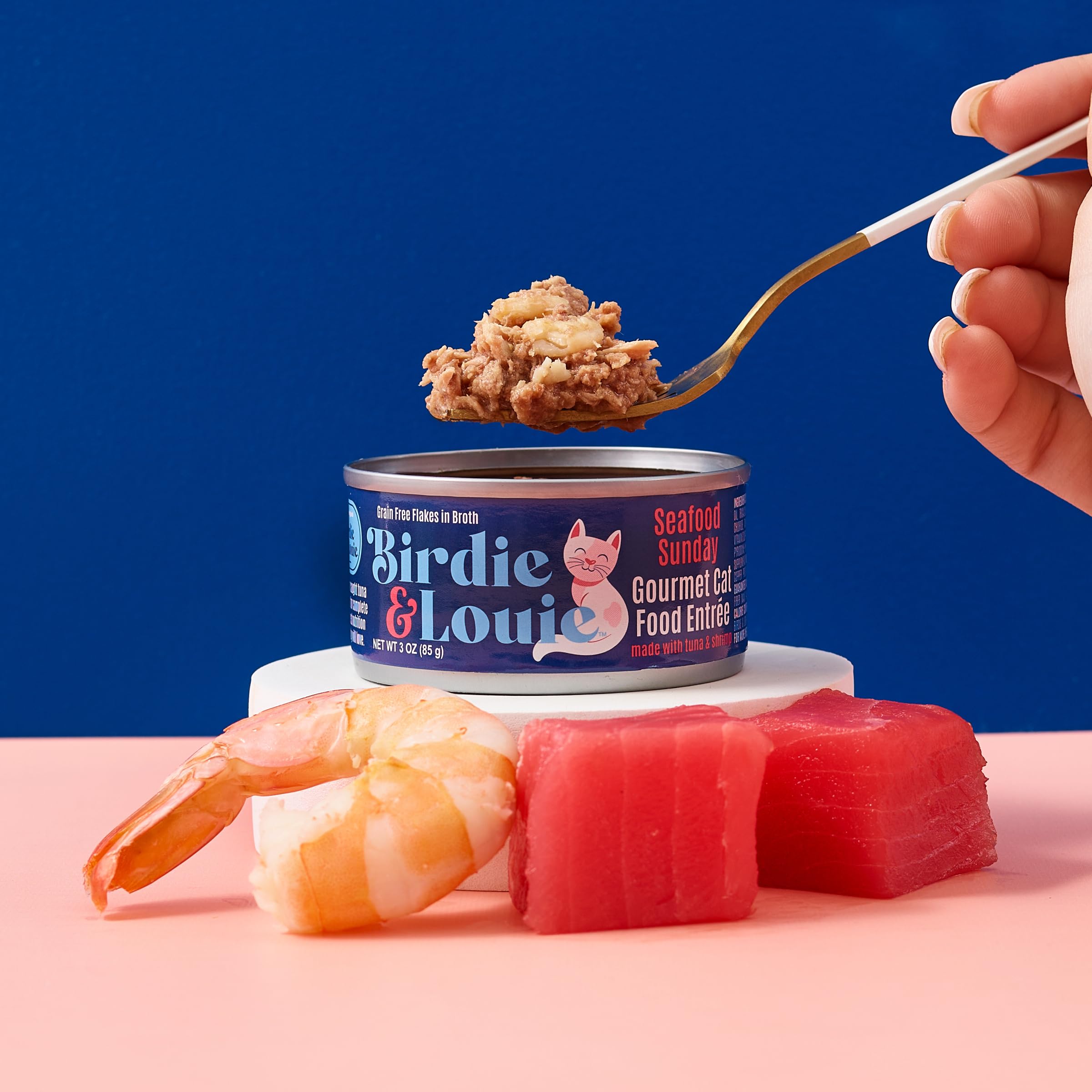 Birdie & Louie portion 3 oz servie, facile à doser