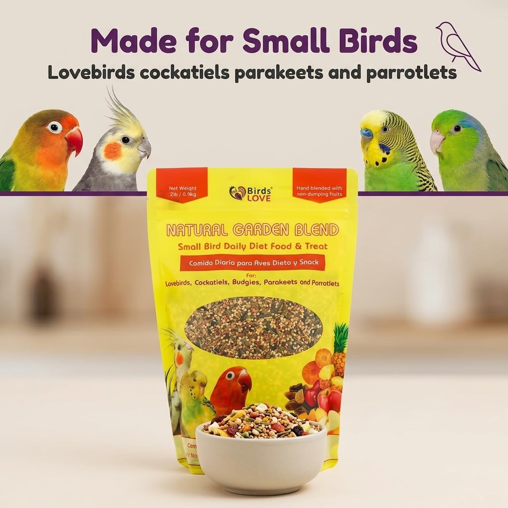 Birds LOVE cage en contexte lifestyle pour démontrer utilisation quotidienne