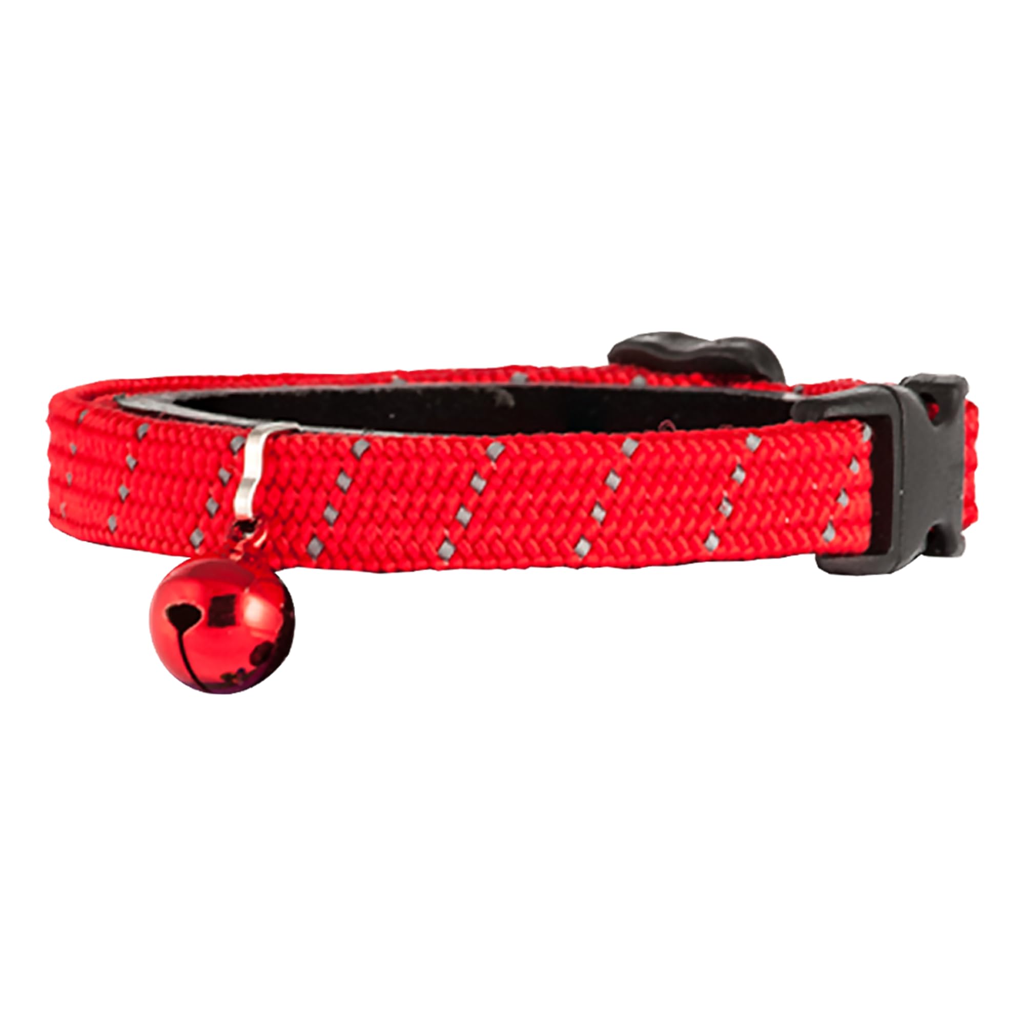 Birdsbesafe collier rouge face avant montrant design sûr