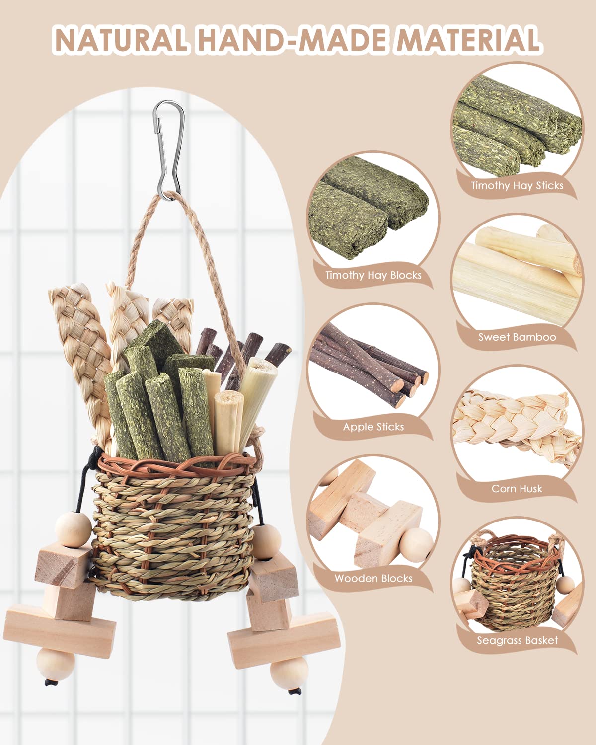 Bissap gros plan sur tressage en herbe de mer, durable et sûr