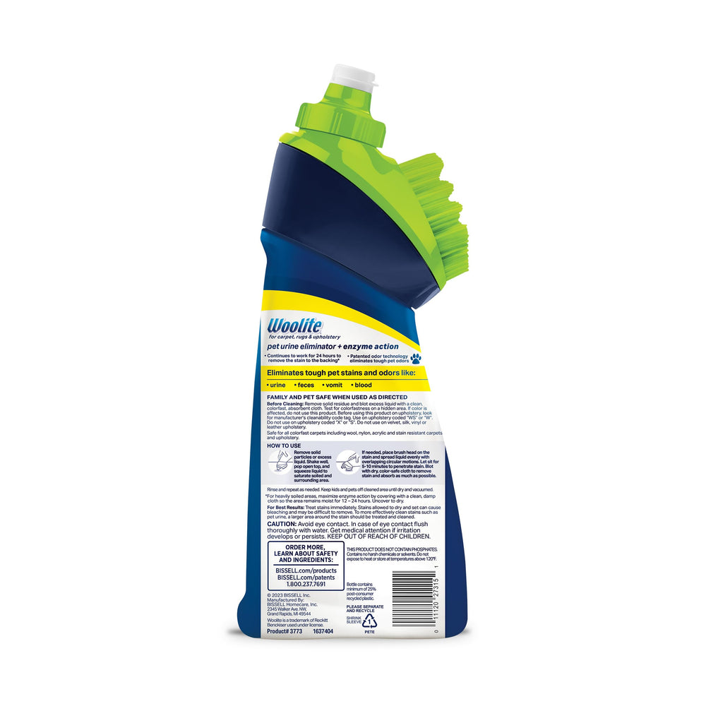 Bissell détail de la tête brosse intégrée pour un brossage efficace