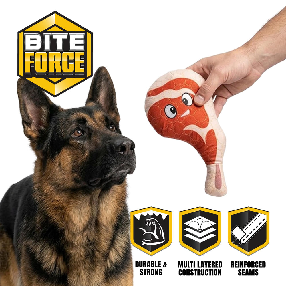 Bite Force détail des coutures Kevlar pour renforcer l'usure et sécurité