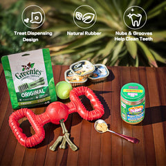 BiteKing cavité remplie de friandises, stimule jeu mental et récompense durable