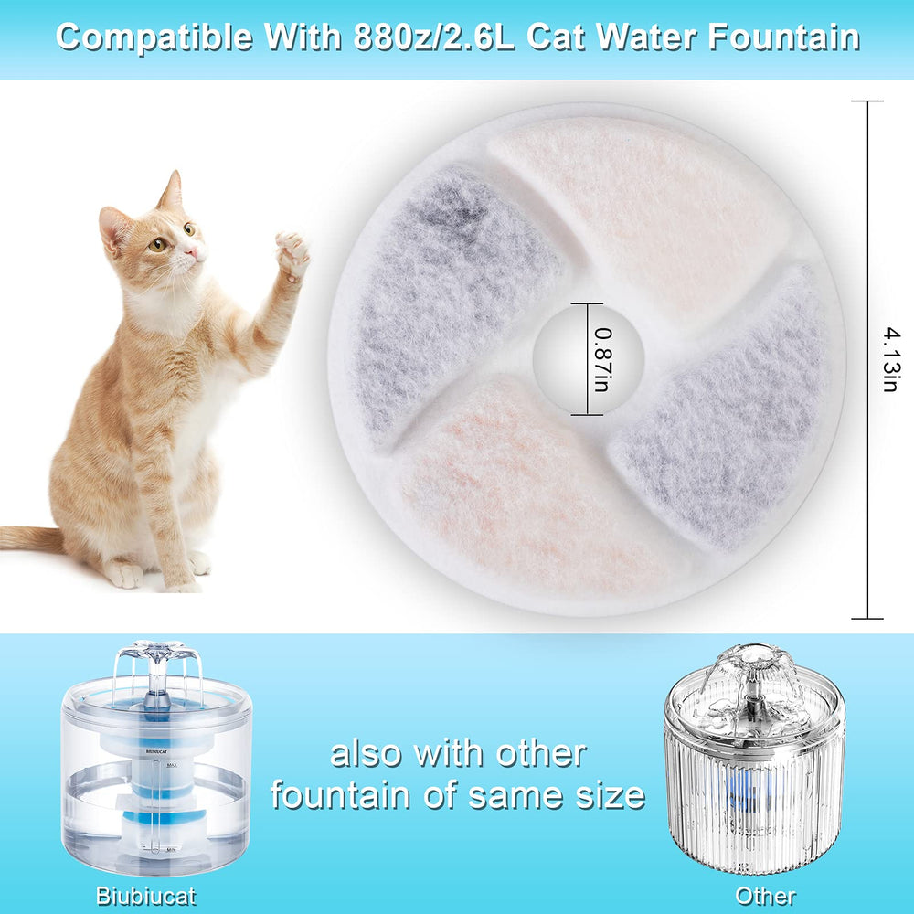 Biubiucat filtre gros plan montrant couches et efficacité de filtration