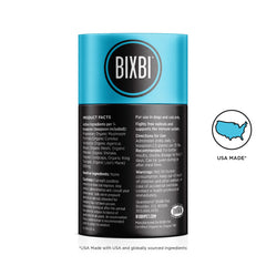 BIXBI poudre gros plan texture fine et facilité de mélange