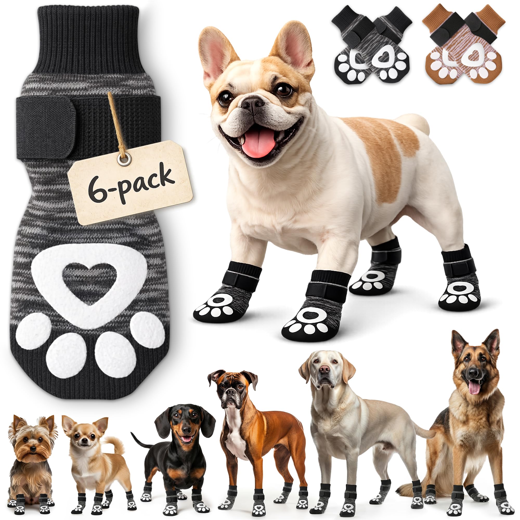 bixie pack avant montrant six chaussettes et informations produit pour protection