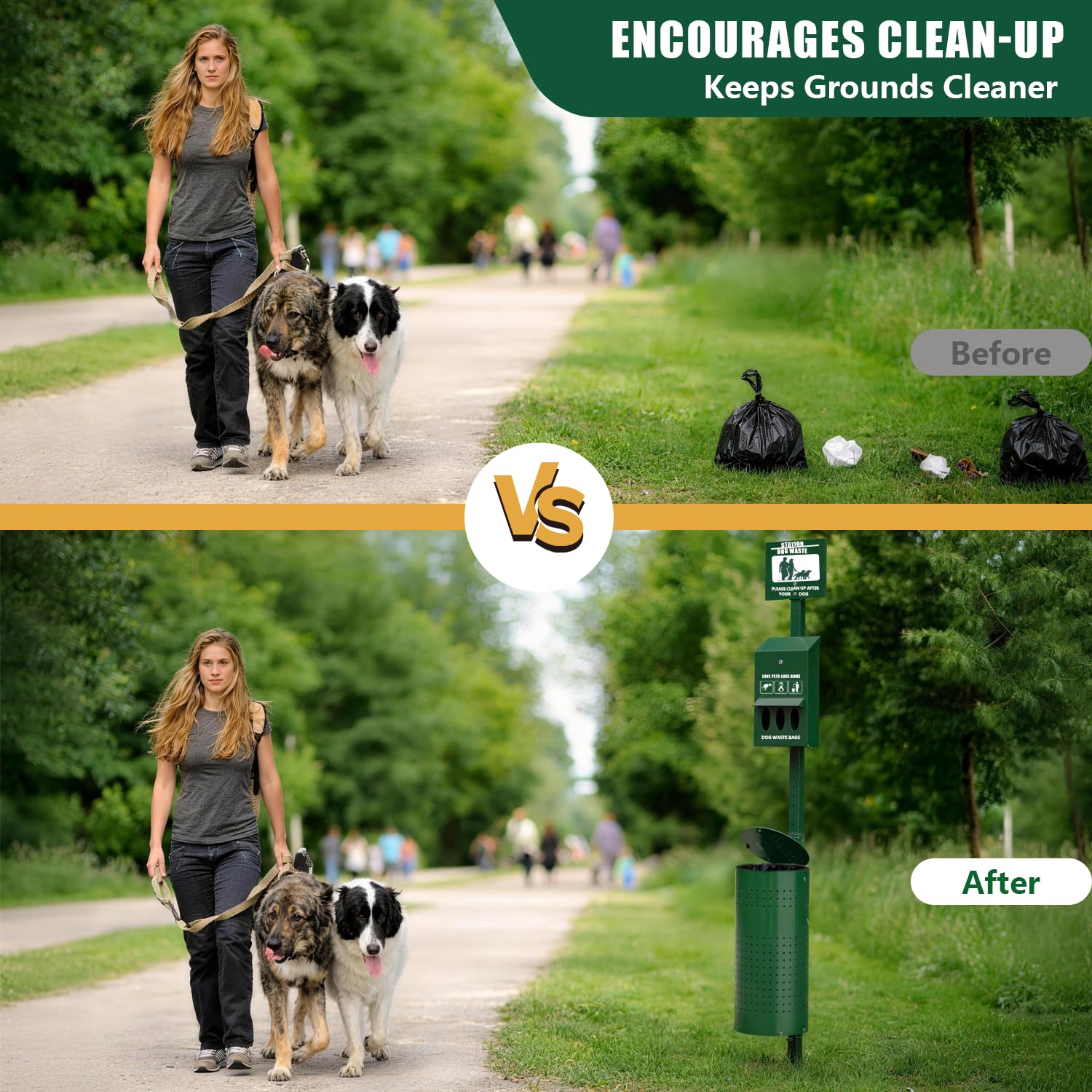 Bknius station en parc en usage montre facilité d'utilisation par promeneur