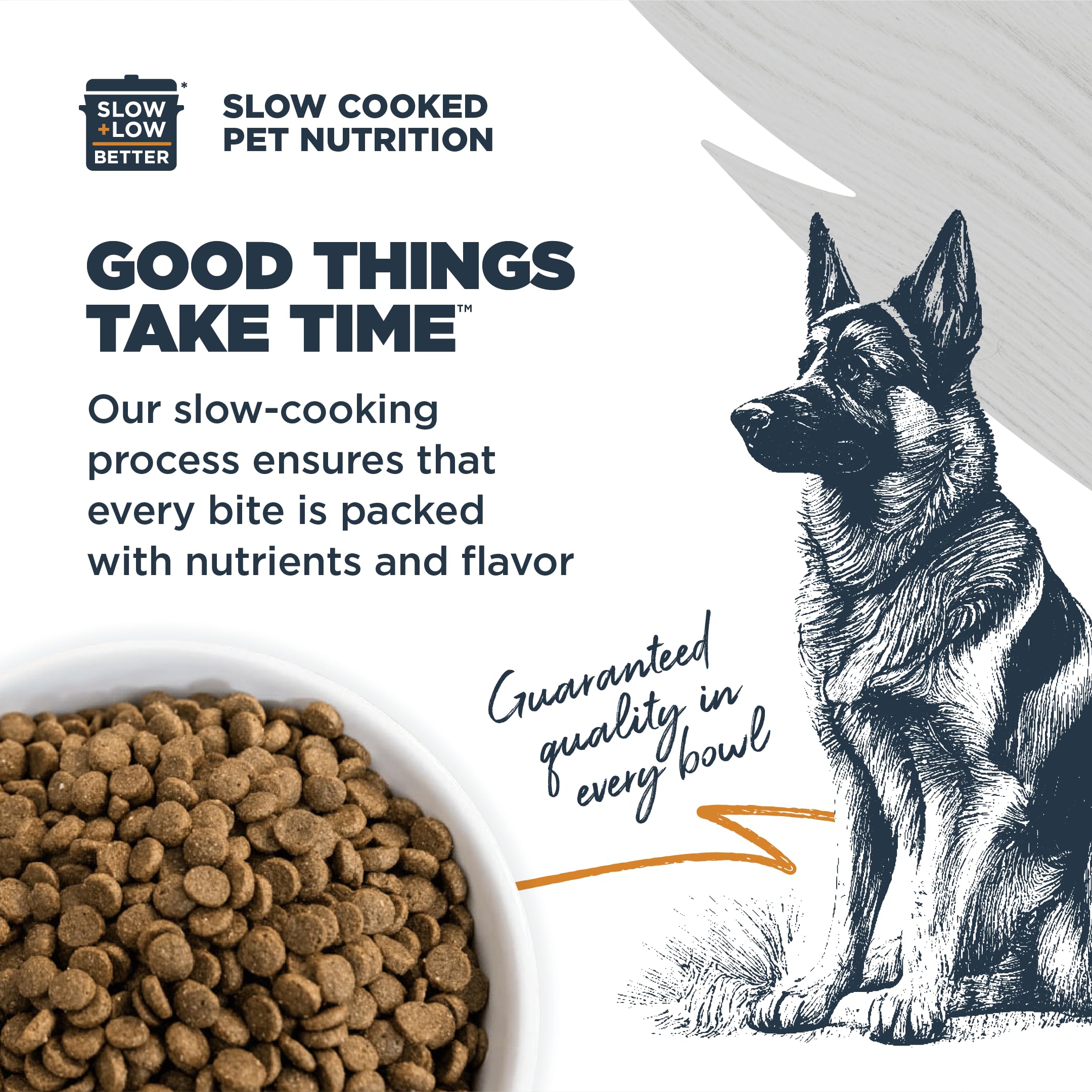 Blackwood croquette posée sur une main pour évaluer la taille