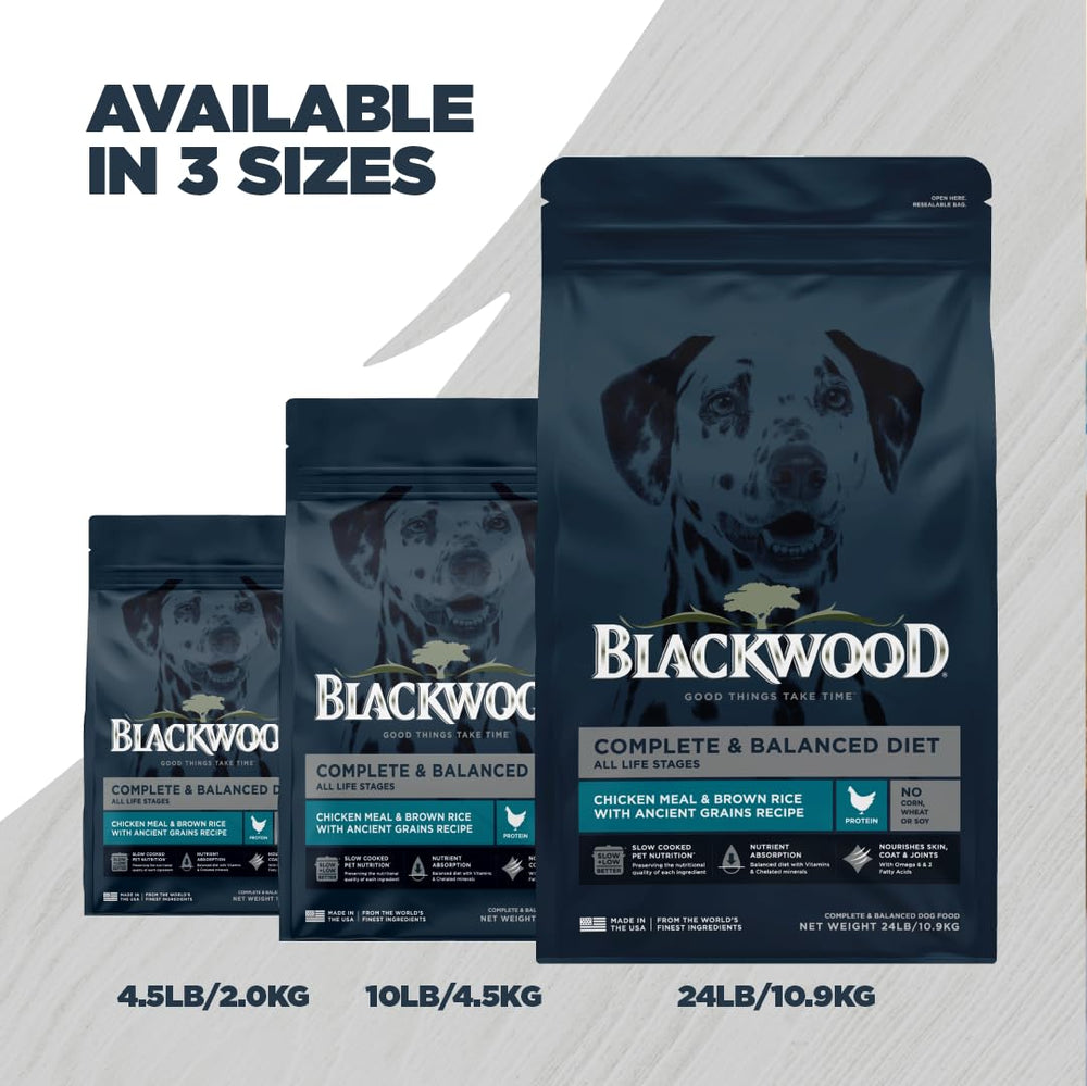 Blackwood emballage 24 lb affiché pour taille et usage domestique