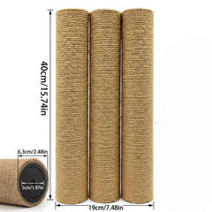 Blettous gros plan sisal illustrant la texture résistante pour griffades durables