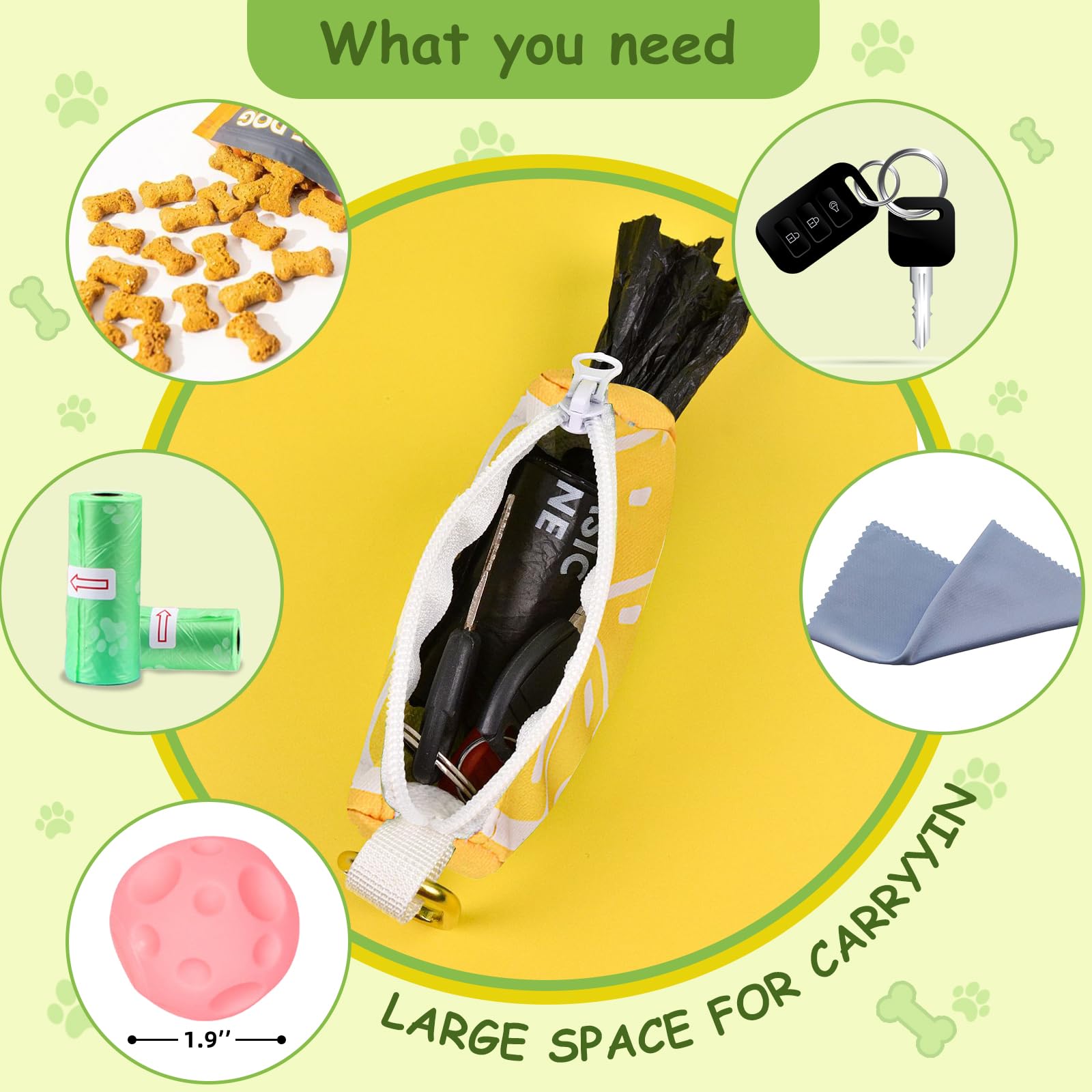 BlissBud ouvert avec rouleau de sacs, remplacement simple